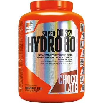 Fitness VÝPRODEJ Extrifit Super Hydro 80 DH 32 2000 g chocolate Příchuť: Čokoláda - late