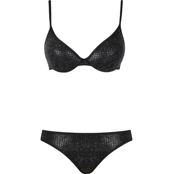 Dámské oblečení Plavky Naturana Schwarz 2979818 36B-Cup