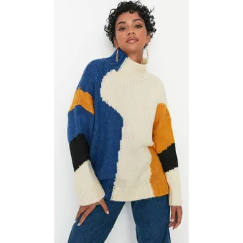 Dámský svetr trendyol Beige 273600 M