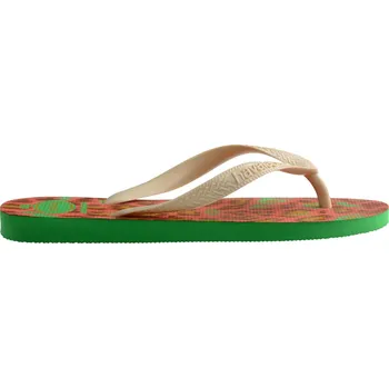 Dívčí pantofle Havaianas Leaf Green 9653947 1/2
