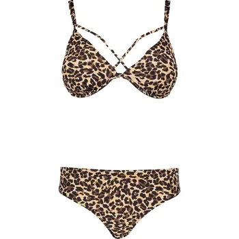 Dámské plavky Plavky Bruno Banani Beige/ Braun 8495775 40D-Cup