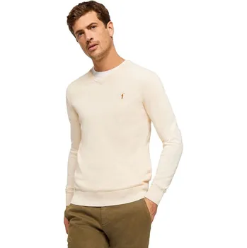 Pánský svetr Svetr Polo Club Beige 4002840 3XL