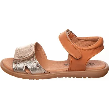 Dívčí sandály kmins Hellbraun/ Gold 6354357 34
