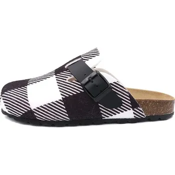 Dámské pantofle billowy Schwarz/ Weiß 564901 41