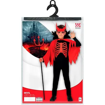 Karnevalový kostým Widmann Rot/ Schwarz 4709225 140