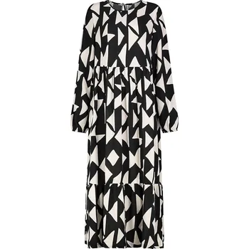 Dámské šaty Šaty Sublevel Schwarz/ Creme 2658622 XS