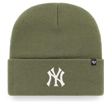 Pokrývka hlavy 47 Brand Pánská zimní čepice New York Yankees MLB Haymaker '47 CUFF KNIT Moss