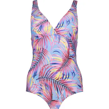 Dámské plavky Plavky LASCANA Hellblau/ Pink 9793967 42D-Cup