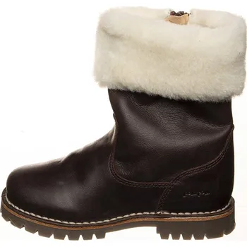 Dívčí kozačky Boty POM POM Braun 8437559 25