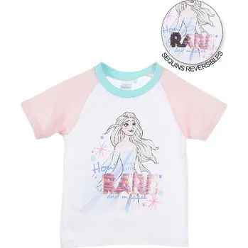 Dívčí tričko Tričko Disney Frozen Weiß/ Rosa 7607279 128