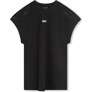 Dívčí šaty DKNY Schwarz 987583 164