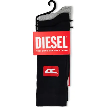 Pánské ponožky Ponožky Diesel Black+Grey 1217458 Large