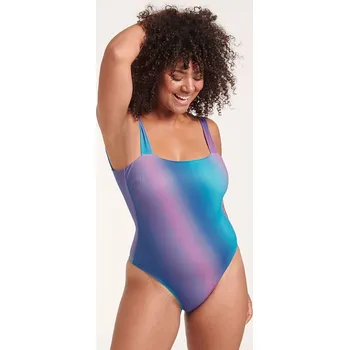 Dámská móda Plavky Sloggi Hellblau/ Lila 6166253 M