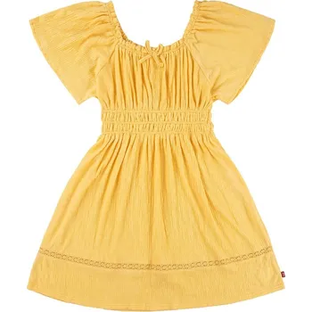 Dívčí šaty Levi's Kids Gelb 9665271 152