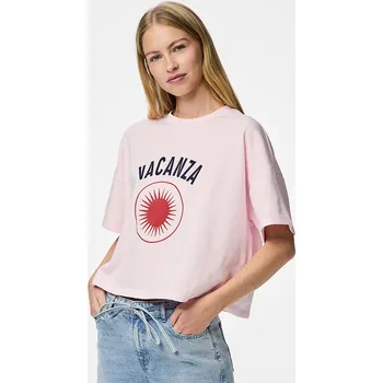 Dámské tričko Tričko Pieces Rosa 4750931 M