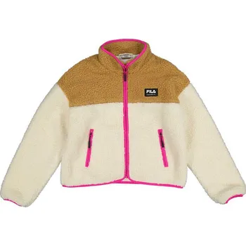 Dívčí bunda Fila Beige/Braun/Pink 3200009 146