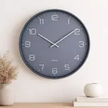 Karlsson 5751BL designové nástěnné hodiny, průměr 40 cm