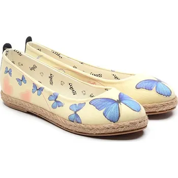 Dámské baleríny Goby Beige/ Blau 1493481 36