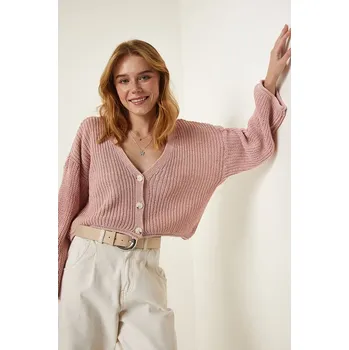 Dámský svetr Happiness Istanbul Rosa 9770925 onesize