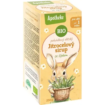 Sirup Sirup dětský jitrocelový se šípkem*