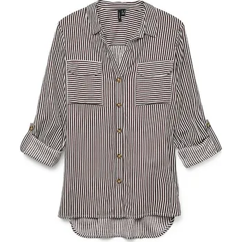 Dámská košile Košile Vero Moda Bordeaux/ Weiß 2663269 M