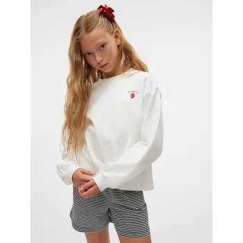 Dívčí mikina Vero Moda Girl Weiß 4521819 128