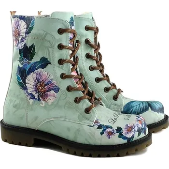 Dámské kozačky Boty Goby Mint/ Bunt 1606993 40
