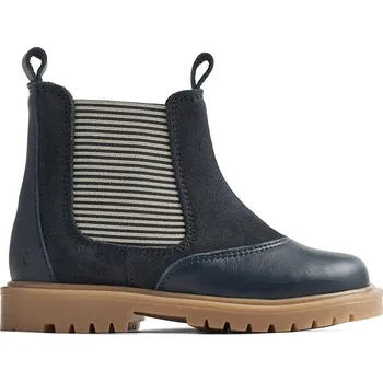 Dívčí kozačky Wheat Dunkelblau 7308544 30