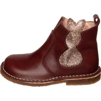 Dívčí kozačky kmins Dunkelbraun/ Gold 7336798 29