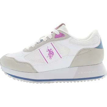 Dámská obuv Tenisky U.S. Polo Assn. Weiß/ Beige/ Pink 5750354 37