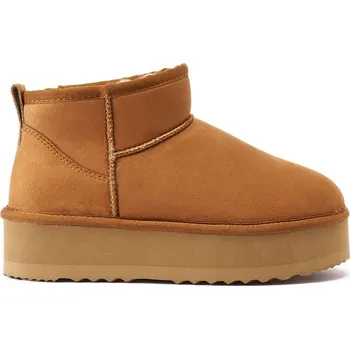 Dámské kozačky Boty Mandel Hellbraun 7542545 38