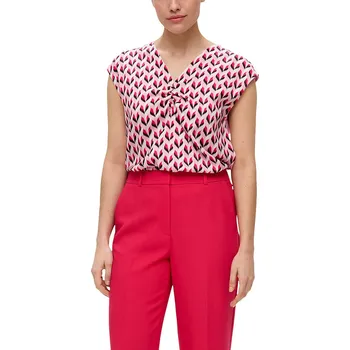 Dámské tričko s.Oliver Pink 6065557 34