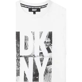 Chlapecké tričko Tričko DKNY Weiß 8568569 152