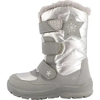Dívčí kozačky Lurchi Grau/ Silber 6946309 34