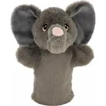 Keel Toys Keeleco plyšový maňásek na ruku eko 27 cm - Slon