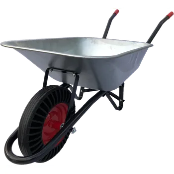 Kolečko kolečko stavební, tažená korba pozink, kolo bantam, 60l 15.00 Kg TOP Sklad4 105598 (15.00 Kg TOP Sklad4 105598)