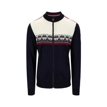 Dale merino svetr se stojáčkem Dale of Norway Liberg tmavě modrý