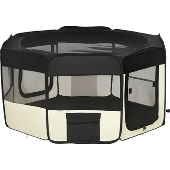 Bouda pro psa PawHut výběh pro štěňata výběh pro zvířata ohrádka ohrádka pro štěňata, 600D Oxford, Ø120xH58cm| Aosom