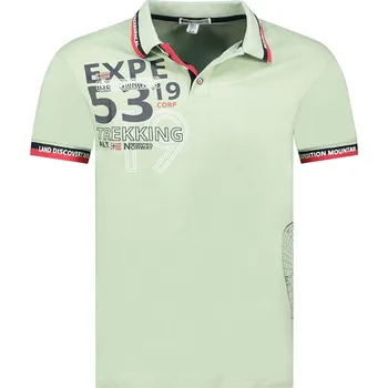 Pánské tričko Tričko Geographical Norway Grün 2702153 S