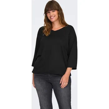 Dámské tričko ONLY Carmakoma Schwarz 5820992 46/48