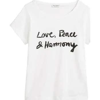 Tričko Marc O´Polo Weiß/ Schwarz 8641932 L