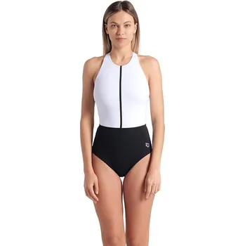 Oblečení a móda Plavky Arena Weiß/ Schwarz 1033883 42
