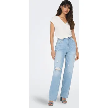 Tričko ONLY Weiß 6045749 S