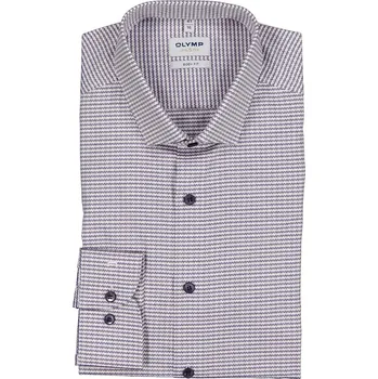 Pánská košile Košile OLYMP Lila/ Weiß 6303525 41
