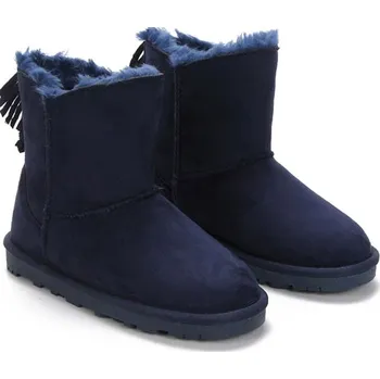 Dívčí kozačky ISLAND BOOT Dunkelblau 3855153 31