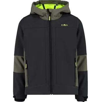 Dívčí bunda CMP Schwarz/ Khaki 5073980 140