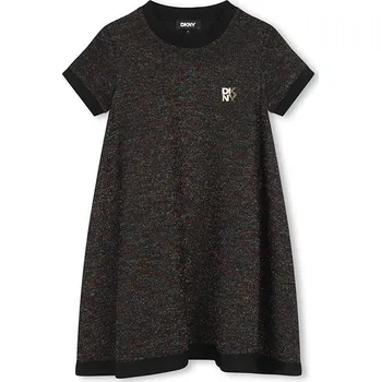 Dívčí šaty DKNY Schwarz 1196056 164