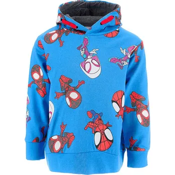 Chlapecká mikina Spidey and his amazing friends Blau/ Rot 7556749 98