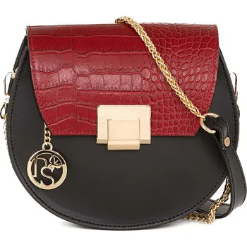 Kabelka Pia Sassi Schwarz/ Rot - (B)24 x (H)18 x (T)7 cm 2546493 onesize