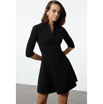 Dámské šaty Šaty trendyol Schwarz 9972032 XL
